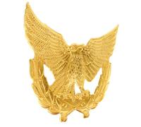 Milisten Pin Insignia de Metal Águila para Uniforme de Seguridad, Pasador de Aleación de Zinc Resistente, Accesorio Decorativo para Ropa de Protección, Uso Profesional, Diseño Metálico