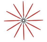 Milisten Pinceles Infantiles para Manualidades Artísticas 8.5 Cm Miniatura De Plástico para Pintura Al Óleo y Acuarela Niños Kit De 200 Piezas Adecuado para Fiestas y Actividades Escolares