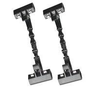 Milisten Pinzas para Tablero de Dibujo de Doble Cabezal, Clip de Doble Apertura Ajustable, Abrazaderas para Exhibición de Fotos y Lienzos, 2 Unidades para Estudio y Campo Artístico