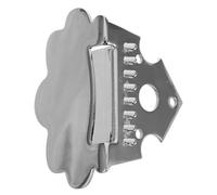 Milisten Placa de cuerda de guitarra colgador de pared para ukelele lámpara en forma de nube estante de almacenamiento en forma de abanico cordal de mandolina Metal Silver