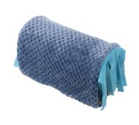 Milisten Plush Small Pet Hideout Tunnel Guinea Pig Toy For Cozy Winter Rest Soft Chinchilla Shelter and Hamster Cage Hideaway Easy-Clean Habitat For Rabbits and Small Animals