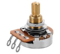 Milisten Potenciómetro para Guitarra Eléctrica A500K Eje Dividido de 24 Dientes 19 MM de Longitud Control de Volumen y Tono Accesorio de Repuesto para Guitarra