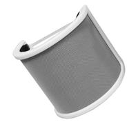 Milisten Protector Antiviento para Micrófono de Mano U-shaped con Funda Antirruido y Pantalla Anti-salpicaduras Cobertura Multifuncional para Grabaciones Claras