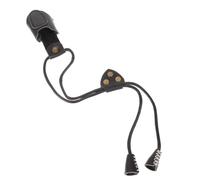 Milisten Protector de Dedo para con de Resistente Anillo Portátil Antideslizante para Pulgar Accesorio Duradero para Entrenamiento y Competición