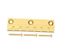 Milisten Puente De Guitarra Eléctrica De Cuerdas Cordal Fijo Puente Rígido y Diseño Metálico Para Repuestos De Instrumento Musical