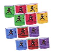Milisten Pulseras Slap Ninja De Pvc Para Niños, Tamaño Mediano, Coloridas y Flexibles, Juegos Infantiles Para Coordinación y Fiestas De Halloween, Paquete De 24 Unidades