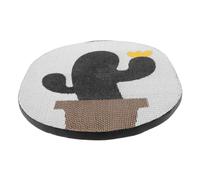 Milisten Rascador De Pared para Gatos Diseño De Cactus Alfombrilla De Cartón Corrugado Montada Pared Protector De Muebles y Estimulador para Gatos Interiores