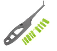 Milisten Raspador de Pegamento y Mejorar Acabados para Vidrio Angular de Silicona, Herramienta Versátil para Eliminar Adhesivo en Esquinas y Juntas
