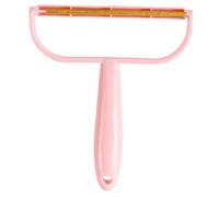 Milisten Removedor de Pelusa Portátil Manual para Ropa Peine Afeitadora de Doble Cara para Eliminar Pelusas y Bolas Prendas de Herramienta Ligera y Resistente para Uso Diario