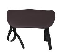 Milisten Reposabrazos Integrado de PU Masaje Plegable Camilla de Marrón Soporte para Teléfono, Adecuado para Actividades en Mesa de SPA y Tratamientos en Salón