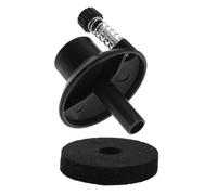 Milisten Reposapiés De Charles De Batería Soporte Para Platillos Fundas De Fieltro y Soporte De Plástico Para Batería De Jazz Accesorios Para Instrumentos Musicales y Suministros Para