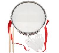 Milisten Rojo Intermitente Kit De Caja Para Caja Tambores Baquetas Para Para Juguete Musical y Practica Casa o Escuela