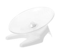 Milisten Rueda de Platillo para Hámster Rueda de Hámster Silenciosa para Animales Pequeños Juguete Giratorio para Hámsteres Cobayas y Ratones para Ejercicios Jaula