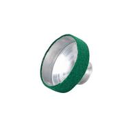 Milisten saxofón mudo Sordina metalica para saxofon Amortiguación de sonido de saxo saxofón alto Verde