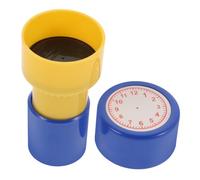 Milisten Sello de Reloj Infantil para Aprendizaje Hora Herramienta Didáctica para Sello Preentintado de de Reloj para Aula para de Preescolar y
