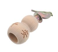 Milisten Silbato de Pájaro de Madera en Forma de Calabaza, Pequeño y Portátil, Llamador de Pájaros para Entrenamiento y Juego Educativo, Juguete Interactivo Amantes de Aves, Adecuado