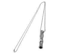 Milisten Silbato Inoxidable para y Entrenamiento Silbido Fuerte y para Camping y al Aire Resistente y Portátil