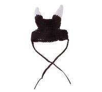 Milisten Sombrero De Pirata para Gato Mascota Diadema De De Punto Gorro De Fiesta De Halloween Disfraz De Gato Sombrero De Disfraz