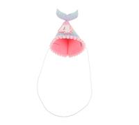 Milisten Sombrero De Sirena Suministros Para Fiestas Sombrero De Cumpleaños De La Sirenita Adorable Sombrero Con Brillantina Sombrero Para Sombrero Decorativo Con Brillantina