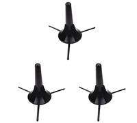 MILISTEN Soporte de Trompeta Portátil de 3 Piezas Soporte de Trompeta Plegable Soporte de Trompeta Desmontable Soporte de Clarinete Soporte de Clarinete Portátil