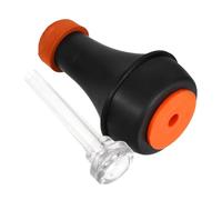 Milisten Sordina Para Trompeta Ligera De Abs Mini Sordina Con Boquilla Transparente Silenciador Para Practicar Trompeta Interiores Accesorio De Instrumento Musical Para Principiantes