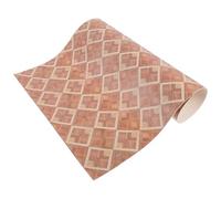 Milisten Suelo para Casas de Muñecas Miniatura Láminas de Suelo Simuladas de Poliuretano Azulejos Decorativos Recortables para Decoración y Accesorios de Fotografía Bjd Adecuado para