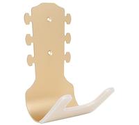 Milisten suspensión de la pared montar gancho de pared ganchos de pared guitarra Poseedor percha gancho de guitarra montado en la pared colgadores de pared de guitarra Metal Dorado