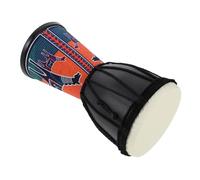 Milisten Tambor Africano Djembe Infantil Ligero con Diseño de Jirafa Instrumento de Percusión Portátil para Clases de Música y Presentaciones Escolares