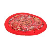 Milisten Tapete Para Cuencos Cantores De Nepal Cojín De Meditación Para Cuenco Tibetano Almohadilla De Yoga Para Budista Accesorio Decorativo Para Templo Soporte Para De Oración