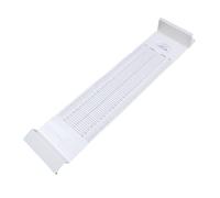 Milisten Tapete Pieza Fija y Posicionador Deslizante Medidor de Estatura para Bebés Amigable la Piel, Fácil de Limpiar, Material Abs Pvc para Uso en Casa y Entornos Profesionales
