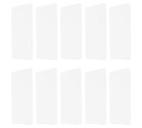 Milisten Tarjeta de Limpieza del Cr80 10 Piezas para Lector de Tarjetas Doble Cara Secado Rápido Grosor Estándar Blanco y Terminales Pos