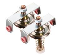 Milisten Tensor de Resorte para Telar 2 Piezas, Accesorio de Máquina Textil en Acero Inoxidable, Sistema de Ajuste de Tensión para Control Preciso del Alimentador de Trama en Tejido Manual