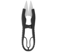 Milisten Tijeras de Bordar en Forma de U para Manualidades Tijeras para Hilo Mango Pp Ergonómico de Costura para Patchwork y Recorte Artesanal