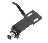Milisten Tocadiscos Fonógrafo Accesorio De Repuesto Aguja Giratoria Para Llave Placa Giratoria Universal Reemplazo Del Tocadiscos Accesorios Negro Aleación De Aluminio
