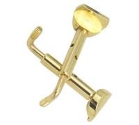 Milisten Tornillos de Latón para Mentonera de Violín 2 Piezas Dorado 3/4 y 4/4 Accesorios para Violín Piezas Útiles para Ayudar en Reparación y Ajuste de Instrumento Musical
