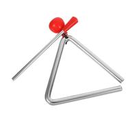 Milisten Triángulo Musical de Acero para Juguete Educativo de Percusión para Música Temprana y Desarrollo Infantil con Incluido
