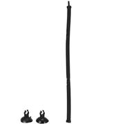 Milisten Tubo de Burbujas para Pecera de 30 CM Manguera Flexible de Caucho Burbujeador de Oxígeno Silencioso 2 Ventosas y 2 Clips para Acuarios Pequeños Accesorios para Circulación de