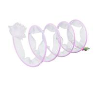 Milisten Túnel para Gatos S Tipo Plegable Juguete Resistente con Malla Elástica y Divertido para Estimular Ejercicio y Caza Regalo para Gatos Curiosos Grande