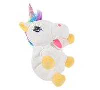 Milisten Unicornio de Peluche para Juguete Interactivo de Mano para Actividades de Imaginación Habilidades de Comunicación