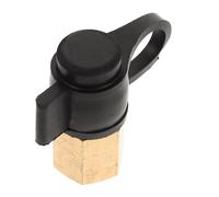 Milisten Válvula para Tanque De Aire y Combustible De Camiones, Válvula De Ventilación De Latón Duradero, Rosca Interna 12x1.5, Kit para Sistema Neumático, Adecuado para Semirremolques y Transporte