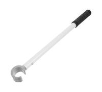 Milisten Varilla de Apertura para Persianas y Cortinas 0,4 M Fija Gris C Diseño C, Herramienta Telescópica Ajustable para Ventanas y Persianas, Poste Resistente para Hogar