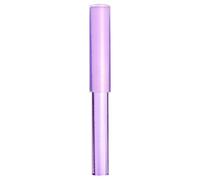 Milisten Varilla Percutora de Goma para Cuenco de Cristal Violeta, Palo para Meditación y Yoga, Mazo Ligero y Portátil para Cuencos Sonoros, Accesorios de Percusión y Relajación