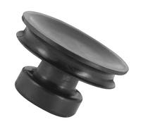 Milisten Ventosa de Goma Negra para Cuenco de Sonido Budista Diámetro de 8 Cm, Mango de Succión Portátil para Cuencos, Accesorio Práctico para Meditación y Terapia Sonora