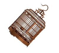 Milisten Villa Birdcage Jaula Portátil para Pájaros Jaula De Viaje para Loros para Pájaros Silvestres para Periquitos y Mascotas Pequeñas