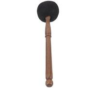 Milisten Wooden Felt Head Singing Bowl Mallet Striker for Tibetan Sound Bowl Medium Wool Felt Smooth Handle Meditation Stick for Relaxation and Vibration Therapy