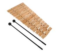 Milisten xilófono de 15 tonos Xilófono y mazos de madera. juguete xilófono de madera Saxofón para de juguete de xilófono de madera mini xilófono instrumento orff plastico