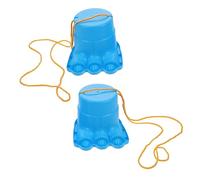 Milisten Zancos para Niños Juguete para de Infantes Ajustable Material Abs Resistente Juguete para Hacer Ejercicio Exterior Actividad Física 2 Piezas