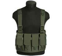 Militar Airsoft Táctico Mag Carrier Combate Pecho Rig Ejército Bolsas Policía Ol