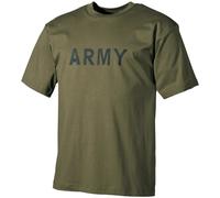Militares Hombres T-Shirt De Combate Tee Cadete Top Con Ejército Impresión Logot