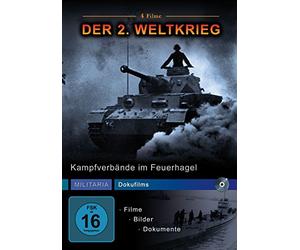 Militaria Dokufilms - 2. Weltkrieg - Kampfverbände im Feuerhagel [Reino Unido] [DVD]